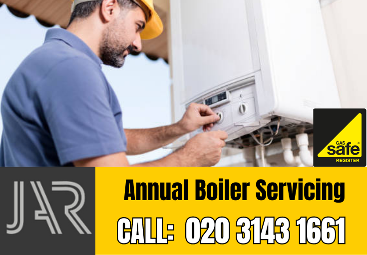 annual boiler servicing Gidea Park